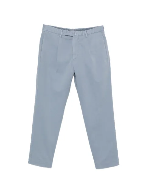 Dell'oglio pleated-detail trousers Blue DSE329575