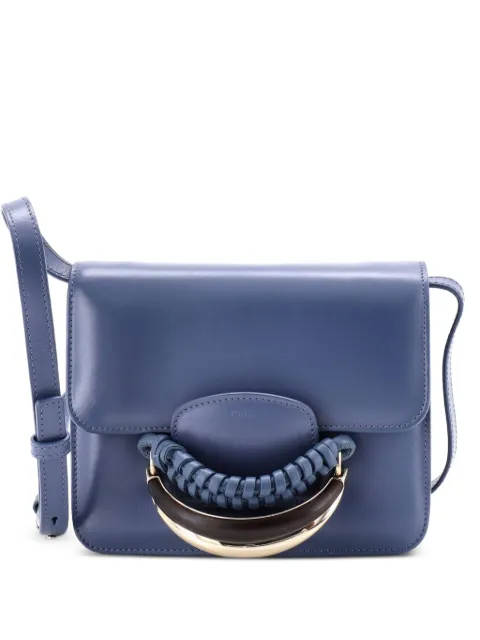 Chloé Pre-Owned Kattie Leather crossbody bag Blue D8N8DOM9JZUEQROA