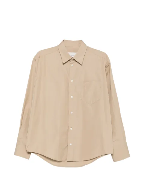 AMI Paris Ami de Coeur chest-pocket shirt Neutrals USH766CO0063