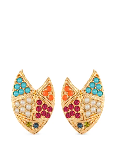 D'Orlan Vintage 1980 clip-on earrings Gold ER026329