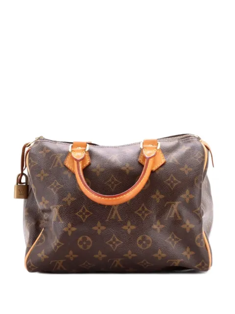 Louis Vuitton Pre-Owned Speedy Handbag Monogram Canvas 25 satchel Brown 2BHXO9RO3M3UE3QO