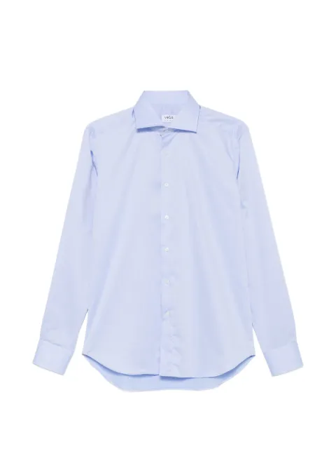 VELA SHOP spread-collar button-up shirt Blue SV00D0FS70101
