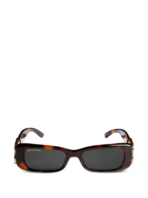 Balenciaga Eyewear rectangle-frame sunglasses Brown 621643T0039
