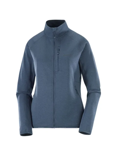 Salomon marl-pattern midlayer sweatshirt Blue LC2647600