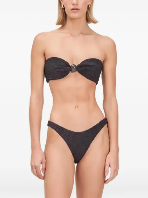 Devon Windsor Noah bikini top Black SU25388T
