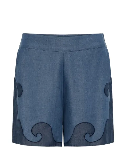 Carolina K Roma shorts Blue 225SA12