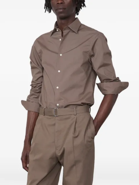 Officine Generale Eloi long-sleeves button-down shirt White S25MSHI003