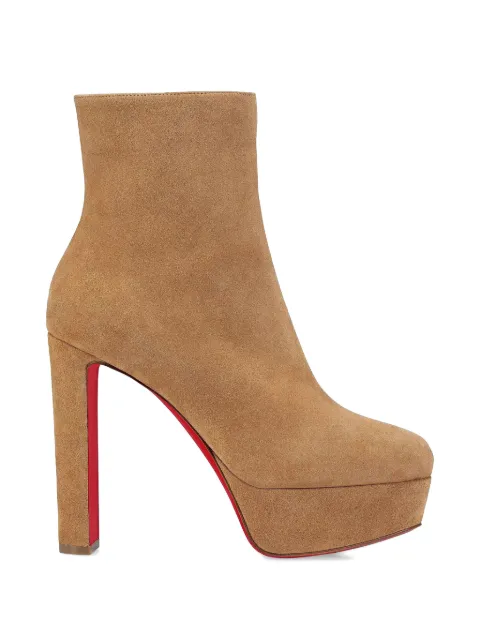 Christian Louboutin Loo Booty platform ankle boots Neutrals 3240618