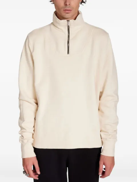 Les Tien quarter-zip sweater Neutrals PK1114