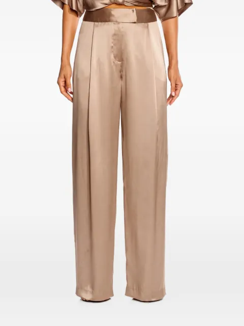 The Sei relaxed wide-leg trousers Neutrals TS6020