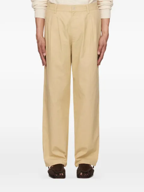 MARANT pleated elasticated-waist trousers Neutrals 251600M191019