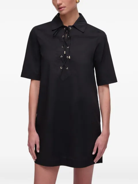 LIU JO short poplin dress Black WA6499T4853