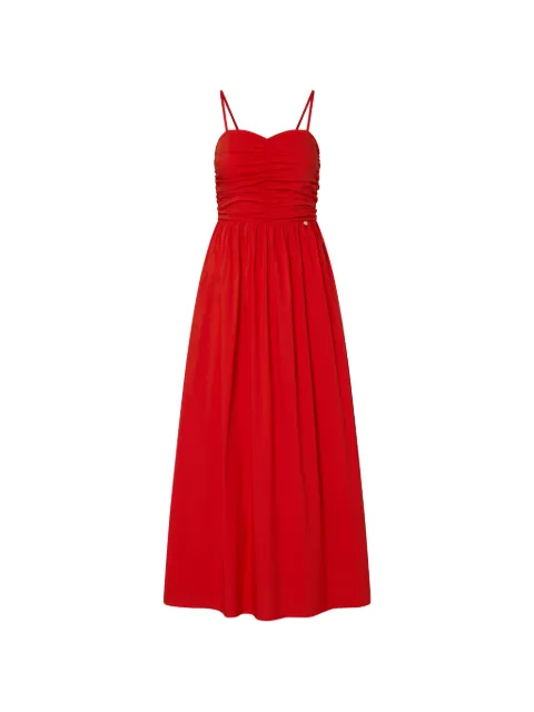 LIU JO long poplin dress Red CA6371T297A