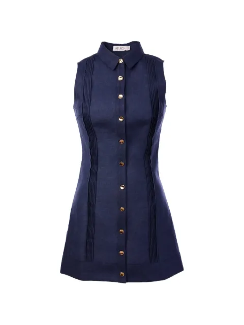 HEVRON Riva mini dress Blue HSP25D061
