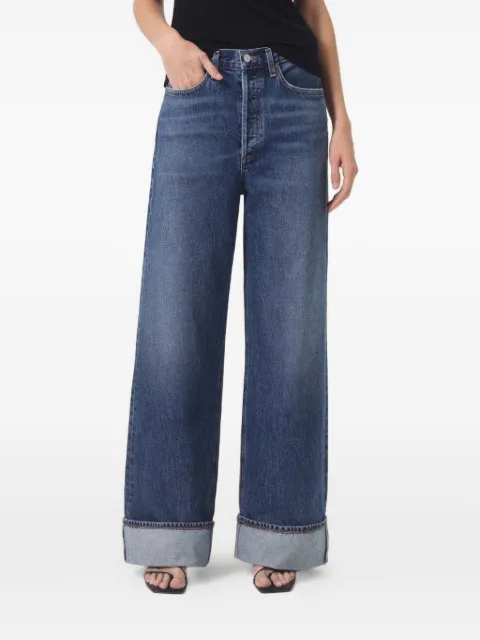 AGOLDE Control turn-up jeans Blue A91592106