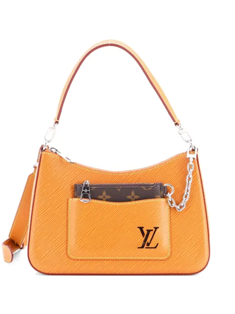 Louis Vuitton Pre-Owned Marelle Handbag Epi Leather hobo bag Brown WYN92ELO8YZTIOBG