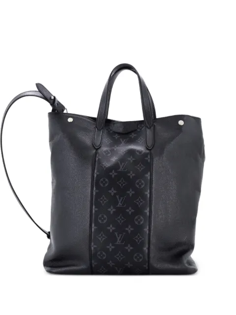 Louis Vuitton Pre-Owned City Monogram Taigarama tote bag Black VCBH2SHIX9QKHMME