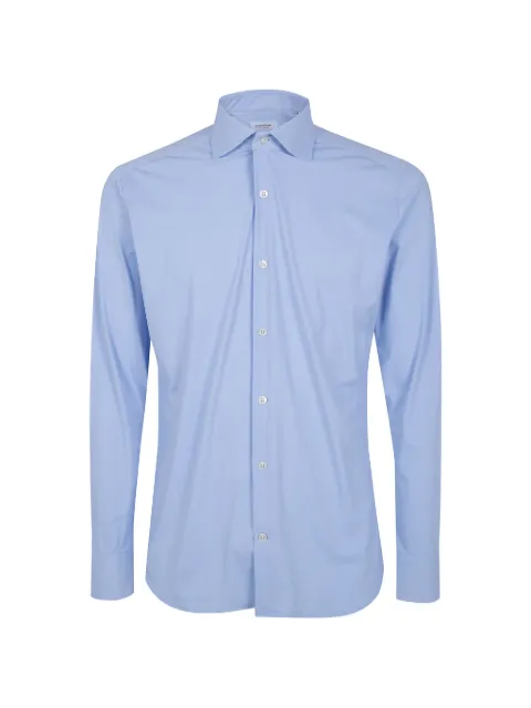 Tintoria Mattei long-sleeve shirt Blue QF0MJ1