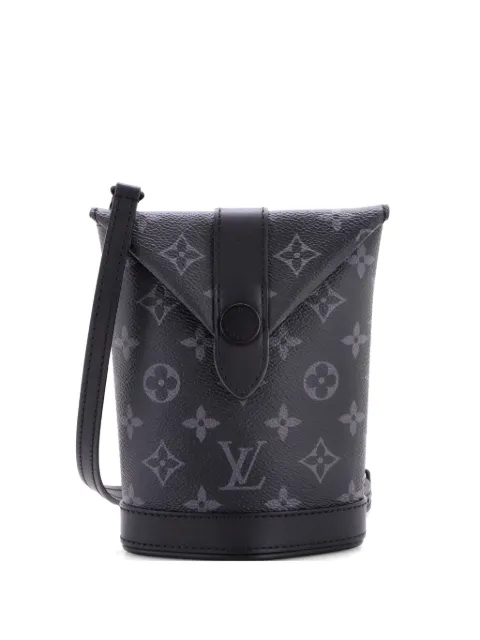 Louis Vuitton Pre-Owned Envelope Pouch Monogram Eclipse Canvas shoulder bag Black RK0UPZVYV2LDWBCO