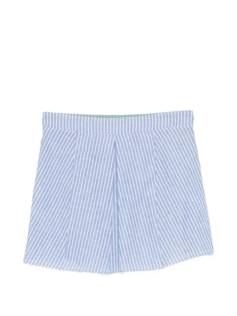 Merci striped pleated skirt Blue GN172