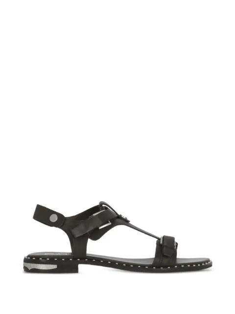 Ash Piper stud-embellished buckle-strap sandals Brown PIPER