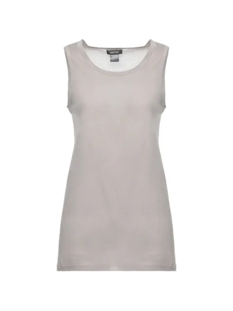 Avant Toi sleeveless round-neck vest Grey 226SD2650JCOVHV00210
