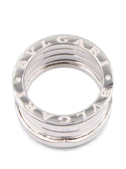 Bvlgari Pre-Owned 2010s B-zero1 four-band ring Silver 1061218