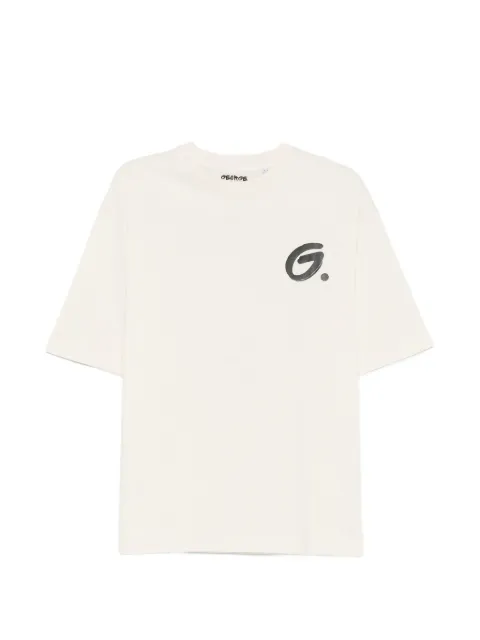 GEORGE. graphic-print T-shirt Neutrals ORIGING1TSHVY001