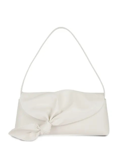 ROTATE BIRGER CHRISTENSEN knot-detail leather shoulder bag White 116120857