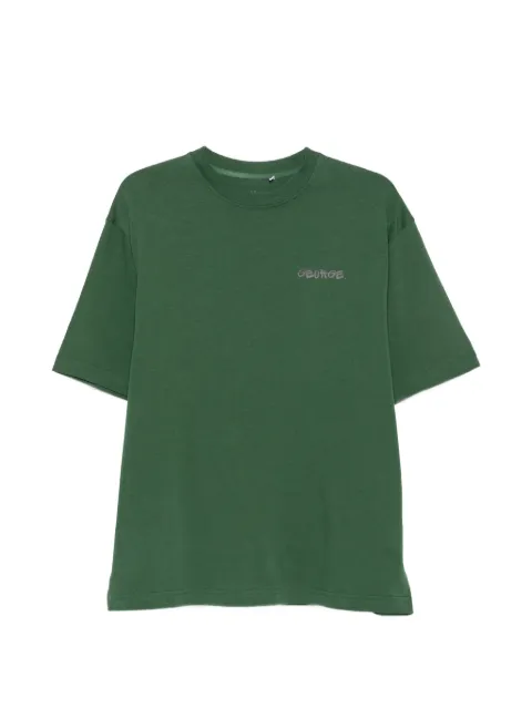 GEORGE. logo-print short-sleeve T-shirt Green RUSTG1TSHVY005