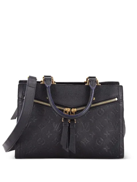 Louis Vuitton Pre-Owned Sully Monogram Empreinte Leather PM tote bag Black U2VUF7O7GVO2OX4U