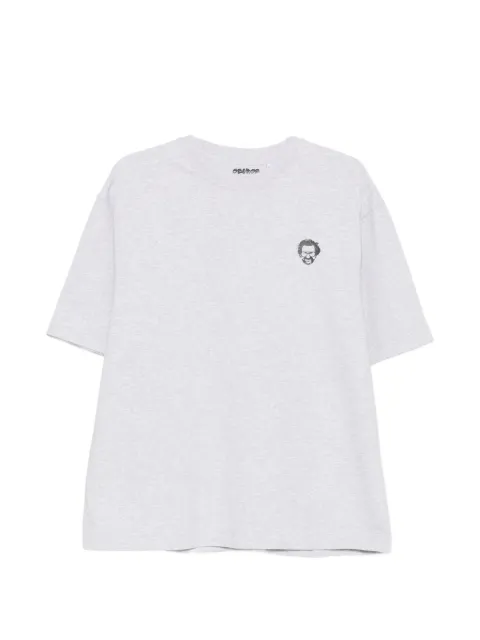 GEORGE. graphic-print T-shirt Grey STEELG1TSHVY00