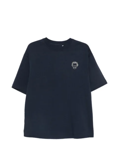 GEORGE. graphic-print short-sleeve T-shirt Blue STEELG1TSHVY00