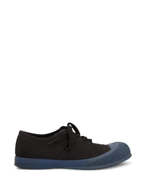 Prada Pre-Owned ribbed toe cap sneakers Black MU26032148