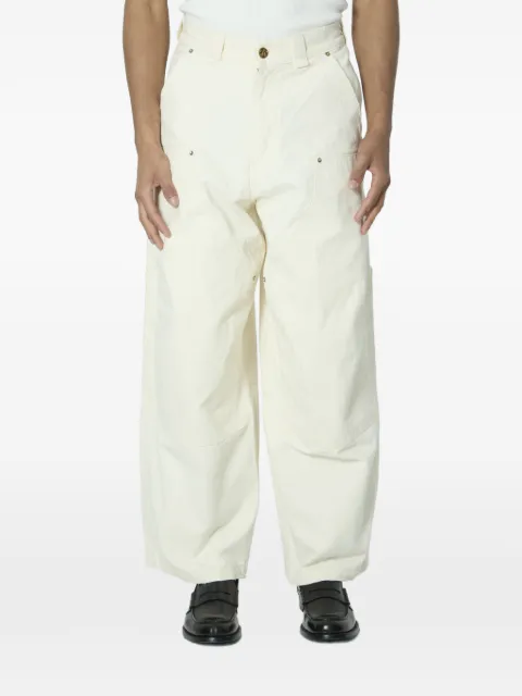 Willy Chavarria cargo jeans Neutrals WCBTM0079