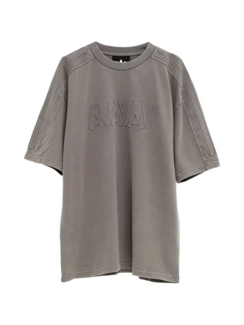adidas x AVAVAV logo-patch T-shirt Grey KF4976