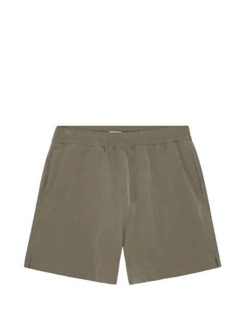NN07 Holiday logo-detail swim shorts Green HOLIDAY