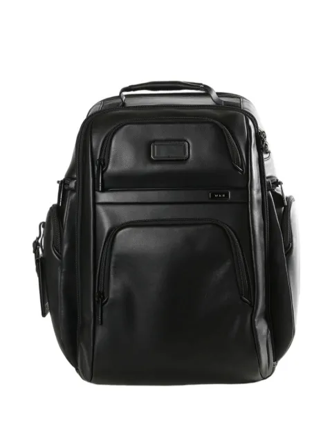 Tumi leather laptop backpack Black 1589581041