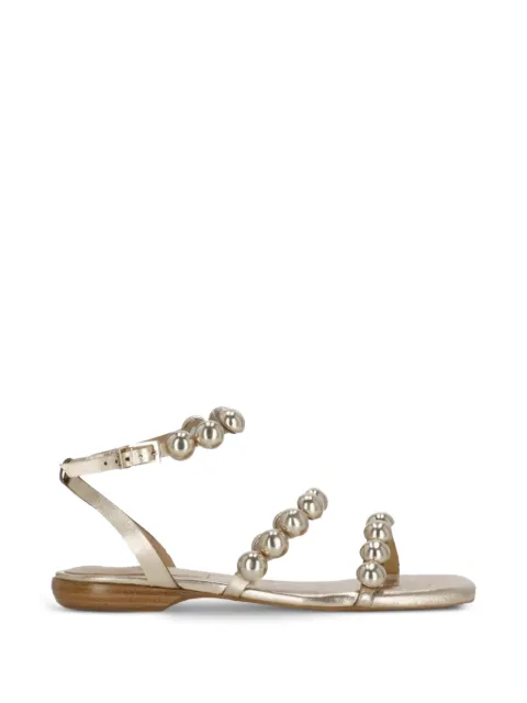 Ash Regy faux-pearl leather sandals Gold REGY