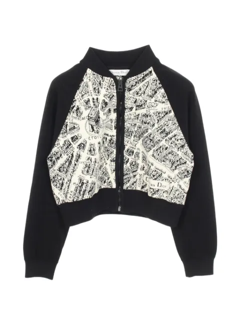 Christian Dior Pre-Owned 2000s Plan de Paris full-zip sweater Black 1058941