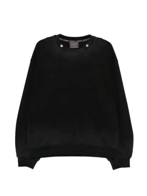 TEAM WANG design Reset sweatshirt Black TWSS26A552