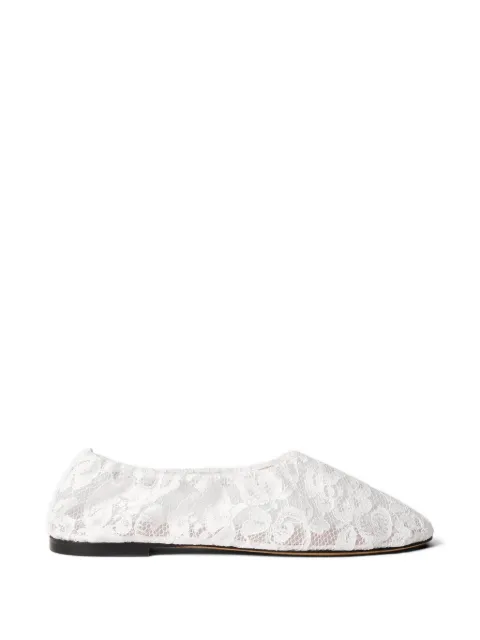 ODISSI Aicha lace ballet flats White OD46101A23106