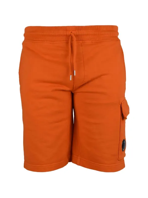 C.P. Company Lens-detail cargo shorts Orange 16CMSB101A110044RORANGE