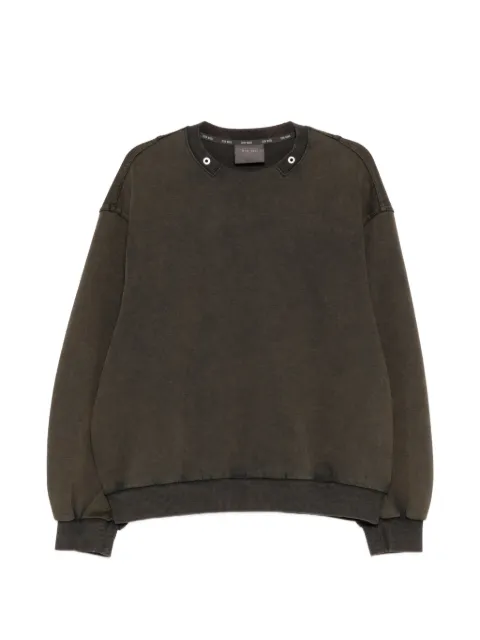 TEAM WANG design Reset sweatshirt Green TWSS26A552