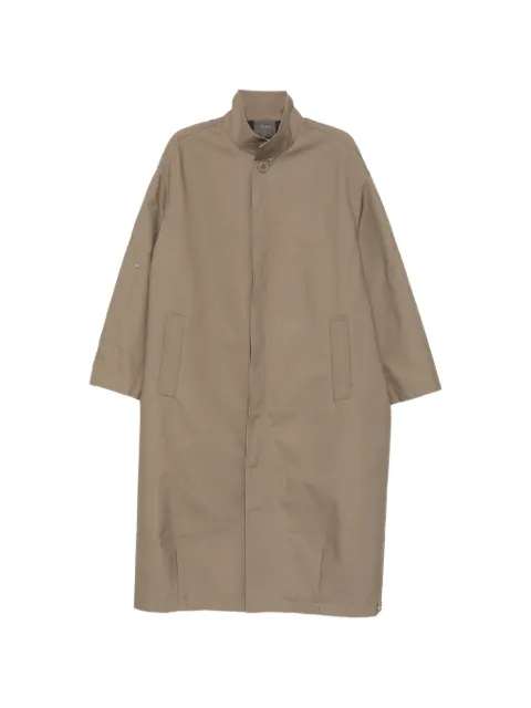 TEAM WANG design Reset trench coat Brown TWSS26A512