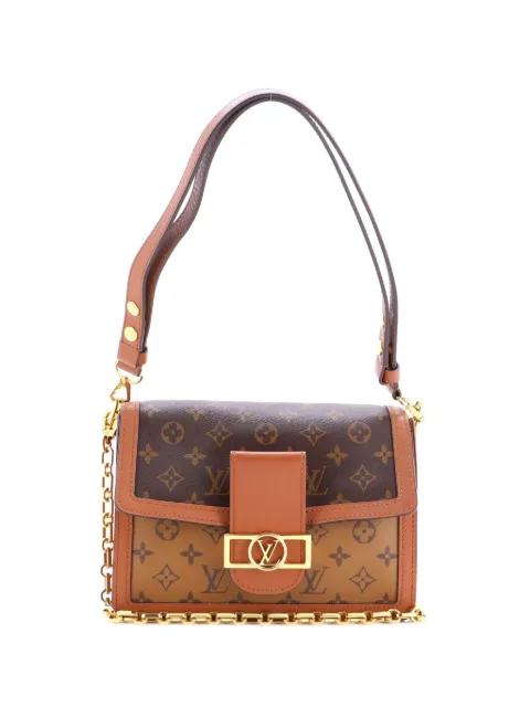 Louis Vuitton Pre-Owned Dauphine Reverse Monogram Canvas MM shoulder bag Brown IQ54L9FZ6L7TTD4Q