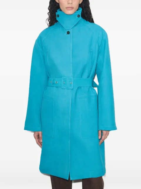 Tory Burch waxed canvas trench Blue 184454