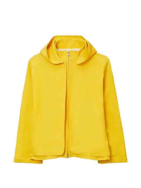 Tory Burch oversized waxed canvas jacket Yellow 185030