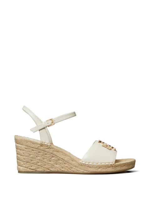 Tory Burch Eleanor wedge espadrilles Neutrals 184766
