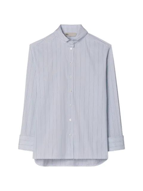 Tory Burch striped cotton shirt Blue 185193